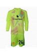 Fotbalové Dres Manchester United Andre Onana #24 Brankářské Dětské Venkovní Oblečení 2024-25 Dlouhý Rukáv (+ trenýrky)